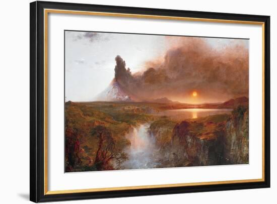 Cotopaxi, 1862-Frederic Edwin Church-Framed Giclee Print