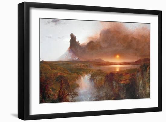 Cotopaxi, 1862-Frederic Edwin Church-Framed Giclee Print