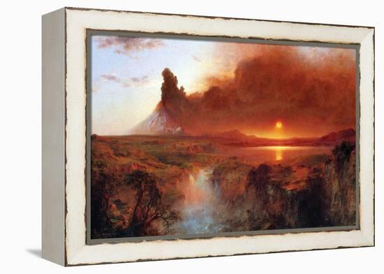 Cotopaxi, Ecuador [1]-Frederic Edwin Church-Framed Stretched Canvas