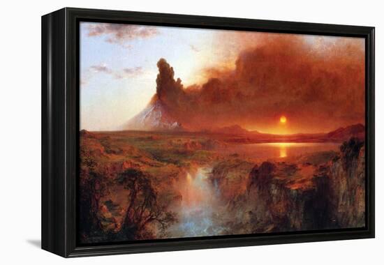 Cotopaxi, Ecuador [1]-Frederic Edwin Church-Framed Stretched Canvas