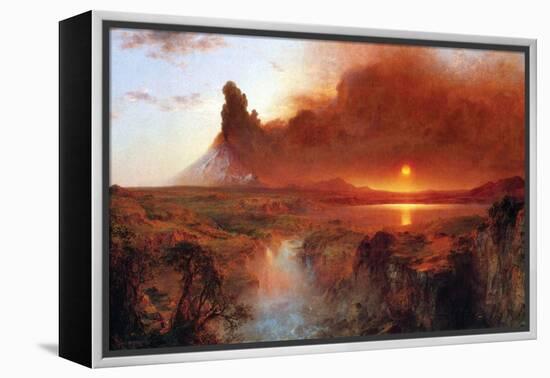 Cotopaxi, Ecuador [1]-Frederic Edwin Church-Framed Stretched Canvas