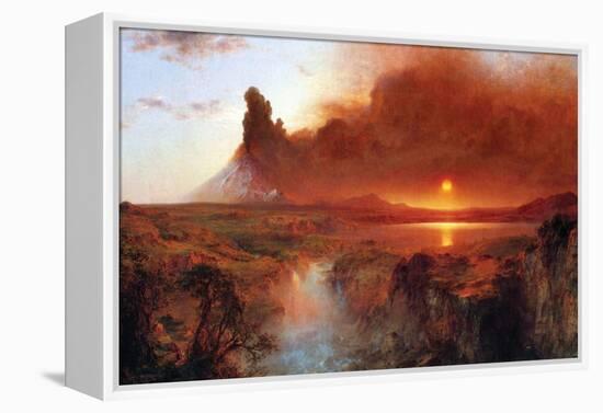 Cotopaxi, Ecuador [1]-Frederic Edwin Church-Framed Stretched Canvas