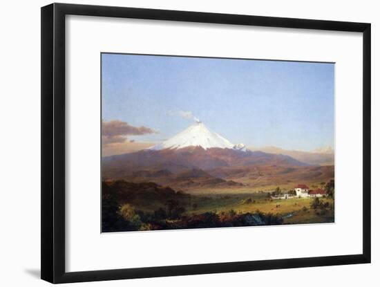 Cotopaxi, Ecuador [2]-Frederic Edwin Church-Framed Art Print