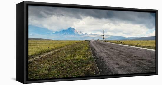 Cotopaxi National Park, a large forested area known for the active, snow-capped Cotopaxi Volcano, E-Alexandre Rotenberg-Framed Premier Image Canvas