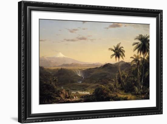 Cotopaxi-Frederic Edwin Church-Framed Giclee Print