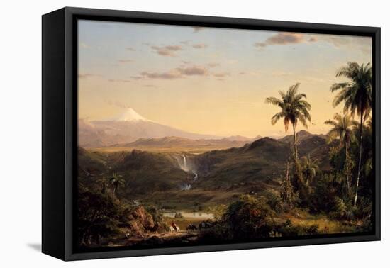 Cotopaxi-Frederic Edwin Church-Framed Premier Image Canvas