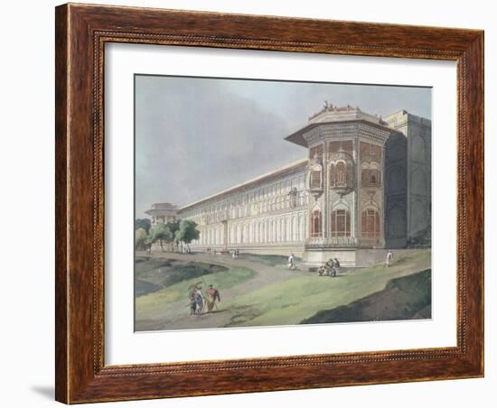 Cotsea Bhaug on the River Jumna at Delhi-Thomas & William Daniell-Framed Giclee Print