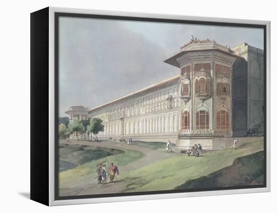 Cotsea Bhaug on the River Jumna at Delhi-Thomas & William Daniell-Framed Premier Image Canvas