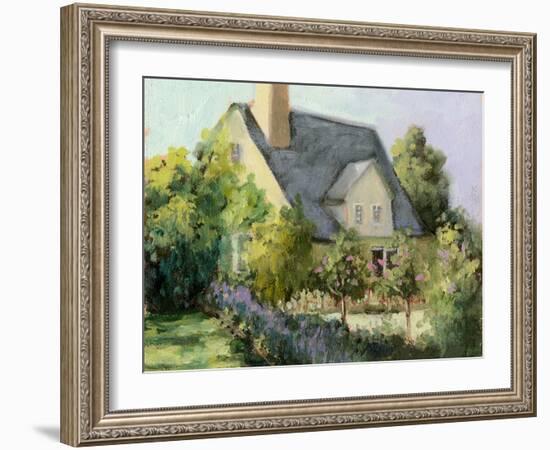 Cotswold Cottage I-Mary Jean Weber-Framed Art Print