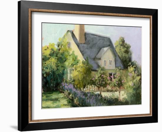 Cotswold Cottage I-Mary Jean Weber-Framed Art Print