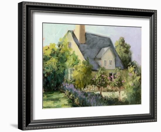 Cotswold Cottage I-Mary Jean Weber-Framed Art Print