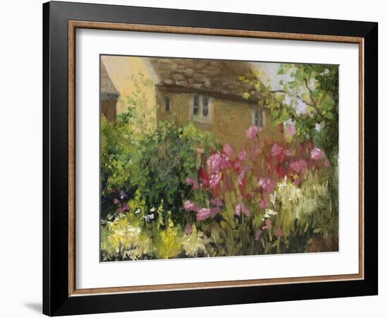 Cotswold Cottage IV-Mary Jean Weber-Framed Art Print