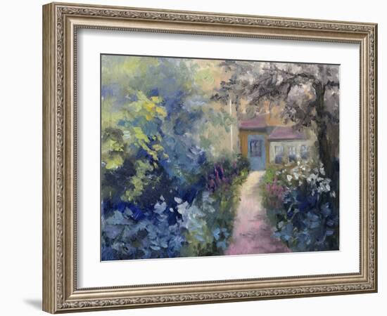 Cotswold Cottage VI-Mary Jean Weber-Framed Art Print