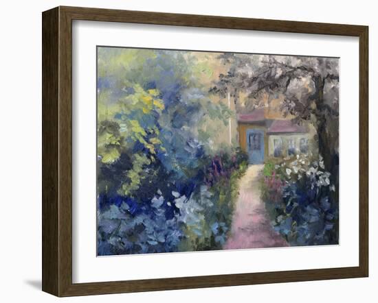 Cotswold Cottage VI-Mary Jean Weber-Framed Art Print