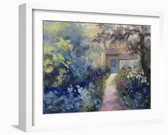 Cotswold Cottage VI-Mary Jean Weber-Framed Art Print