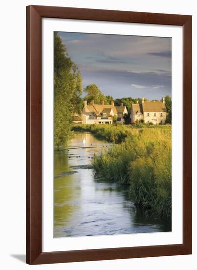 Cotswold Cottages-Adam Burton-Framed Giclee Print