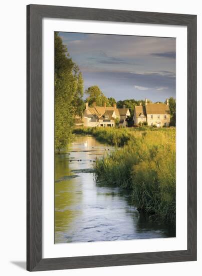 Cotswold Cottages-Adam Burton-Framed Giclee Print