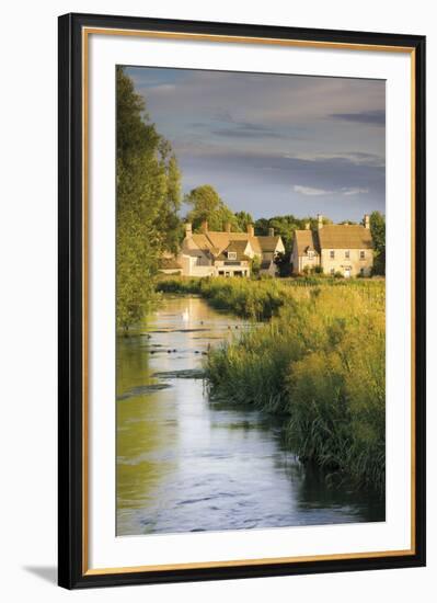 Cotswold Cottages-Adam Burton-Framed Giclee Print