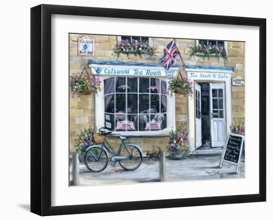 Cotswold Tea-Marilyn Dunlap-Framed Art Print