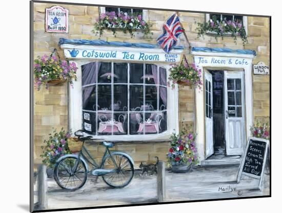 Cotswold Tea-Marilyn Dunlap-Mounted Art Print