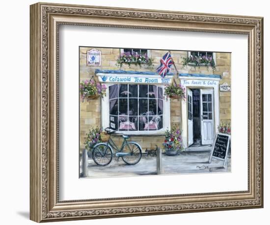 Cotswold Tea-Marilyn Dunlap-Framed Art Print