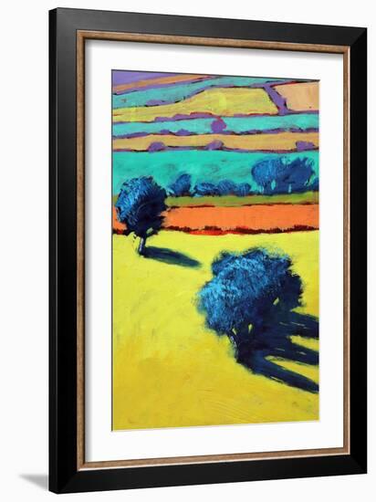 Cotswold Way close up 1-Paul Powis-Framed Giclee Print