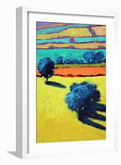 Cotswold Way close up 1-Paul Powis-Framed Giclee Print