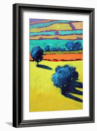 Cotswold Way close up 1-Paul Powis-Framed Giclee Print