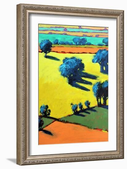 Cotswold Way close up 4-Paul Powis-Framed Giclee Print