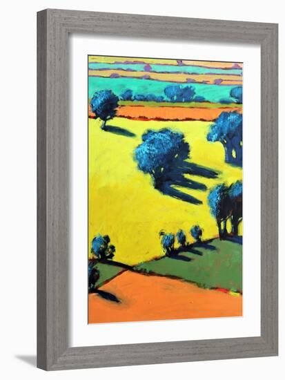 Cotswold Way close up 4-Paul Powis-Framed Giclee Print