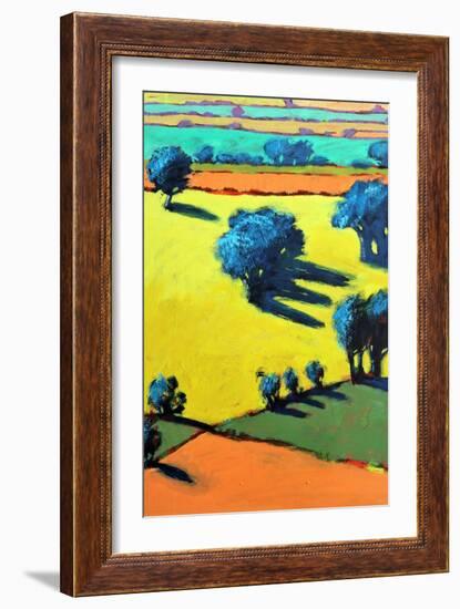 Cotswold Way close up 4-Paul Powis-Framed Giclee Print