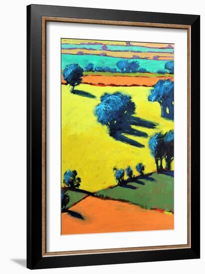 Cotswold Way close up 4-Paul Powis-Framed Giclee Print