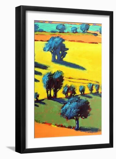 Cotswold Way close up 5-Paul Powis-Framed Giclee Print