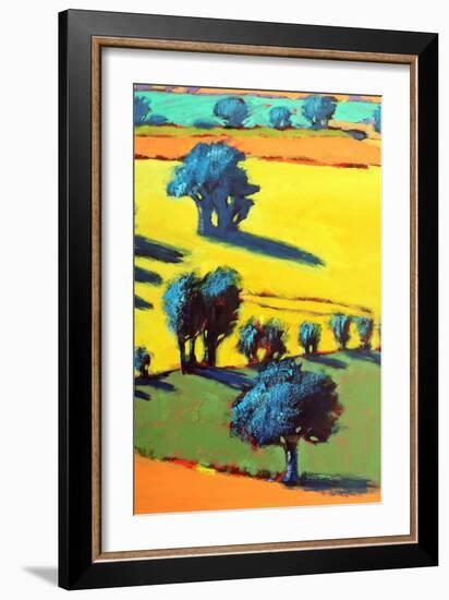 Cotswold Way close up 5-Paul Powis-Framed Giclee Print