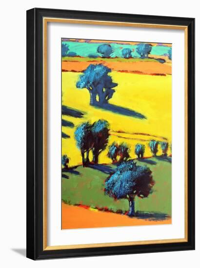 Cotswold Way close up 5-Paul Powis-Framed Giclee Print