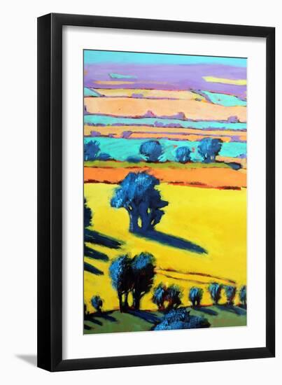 Cotswold Way close up 6-Paul Powis-Framed Giclee Print