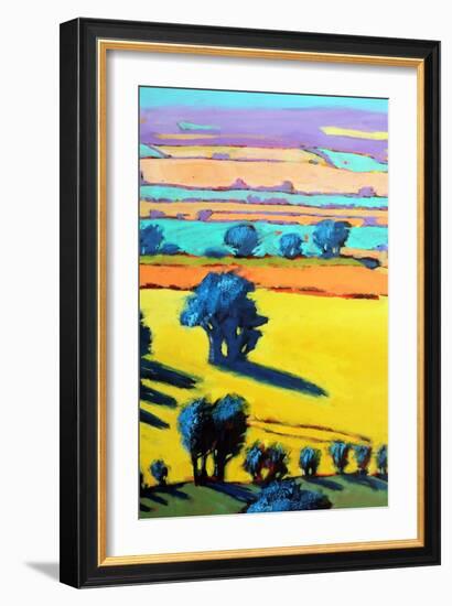 Cotswold Way close up 6-Paul Powis-Framed Giclee Print