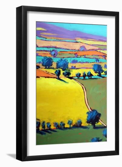 Cotswold Way close up 7-Paul Powis-Framed Giclee Print