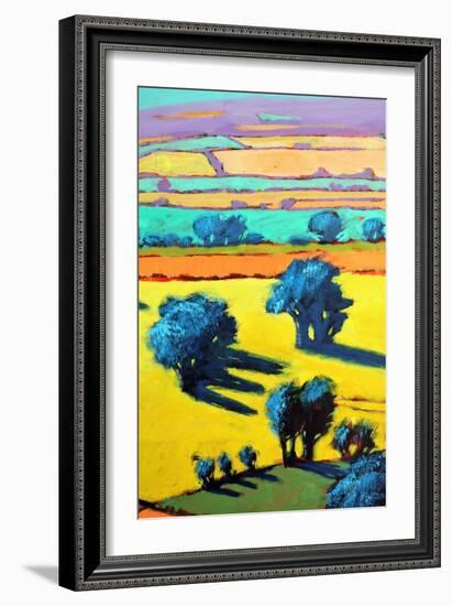 Cotswold Way close up 8-Paul Powis-Framed Giclee Print