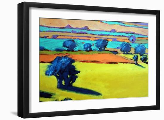 Cotswold Way close up 9-Paul Powis-Framed Giclee Print