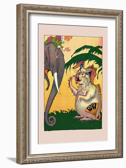 Cottabus and Kabumpo-John R. Neill-Framed Art Print