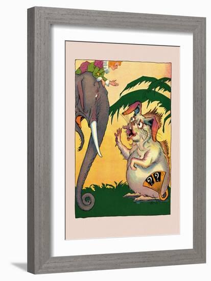 Cottabus and Kabumpo-John R. Neill-Framed Art Print