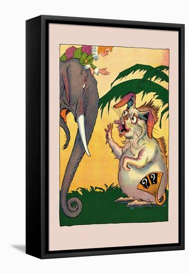 Cottabus and Kabumpo-John R. Neill-Framed Stretched Canvas