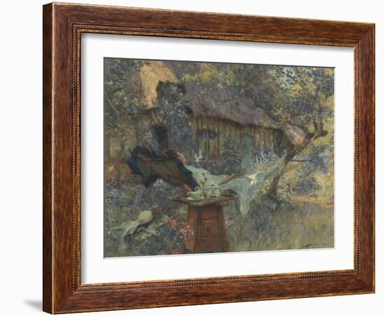 Cottage and a Heart-Henri-Gaston Darien-Framed Giclee Print