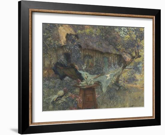 Cottage and a Heart-Henri-Gaston Darien-Framed Giclee Print