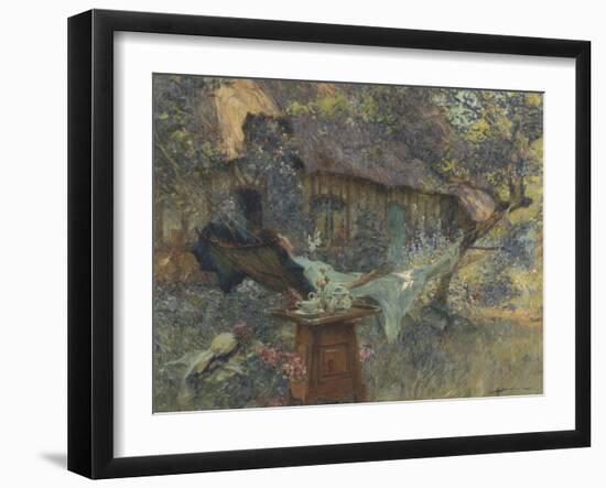 Cottage and a Heart-Henri-Gaston Darien-Framed Giclee Print