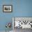 Cottage and Deserted Cottages on Great Blasket Island, the Blasket Islands-null-Framed Photographic Print displayed on a wall