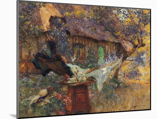 Cottage and Heart-Henri-Gaston Darien-Mounted Giclee Print