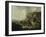 Cottage and Hilly Landscape-Thomas Hand-Framed Giclee Print