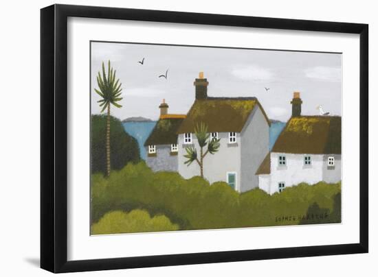 Cottage and Palms-Sophie Harding-Framed Giclee Print